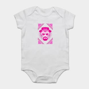 Heisenberg Skull Pink Baby Bodysuit